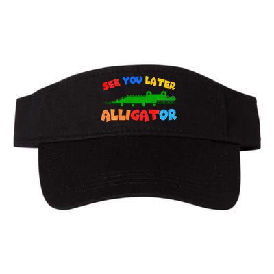See You Later Alligator Crocodile Gator Funny Visor