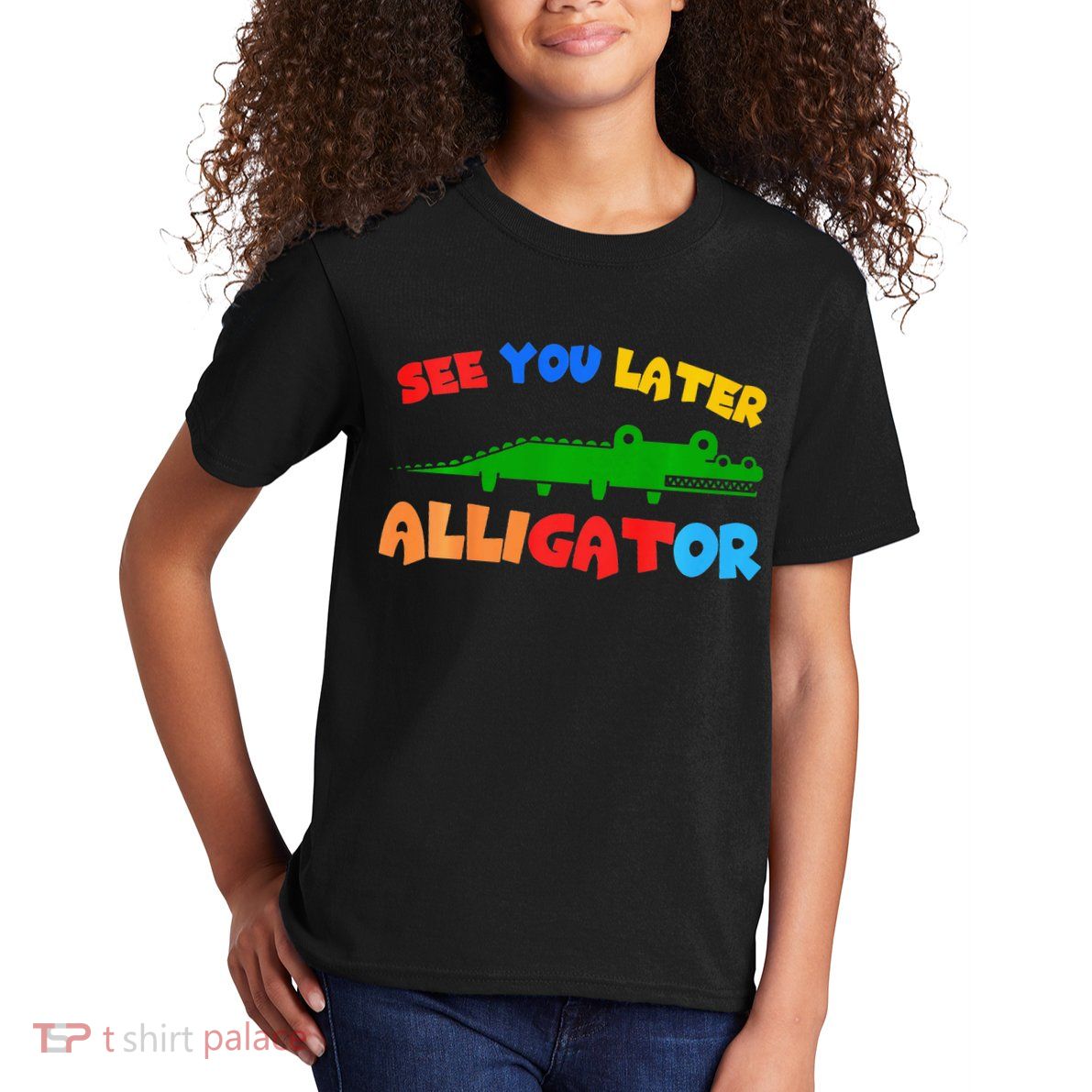 See You Later Alligator Crocodile Gator Funny Kids T-Shirt