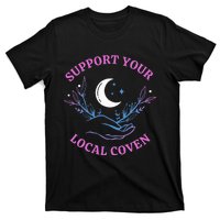 Support Your Local Coven Witches Halloween Witch T-Shirt