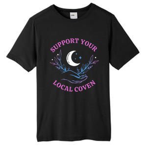 Support Your Local Coven Witches Halloween Witch Tall Fusion ChromaSoft Performance T-Shirt