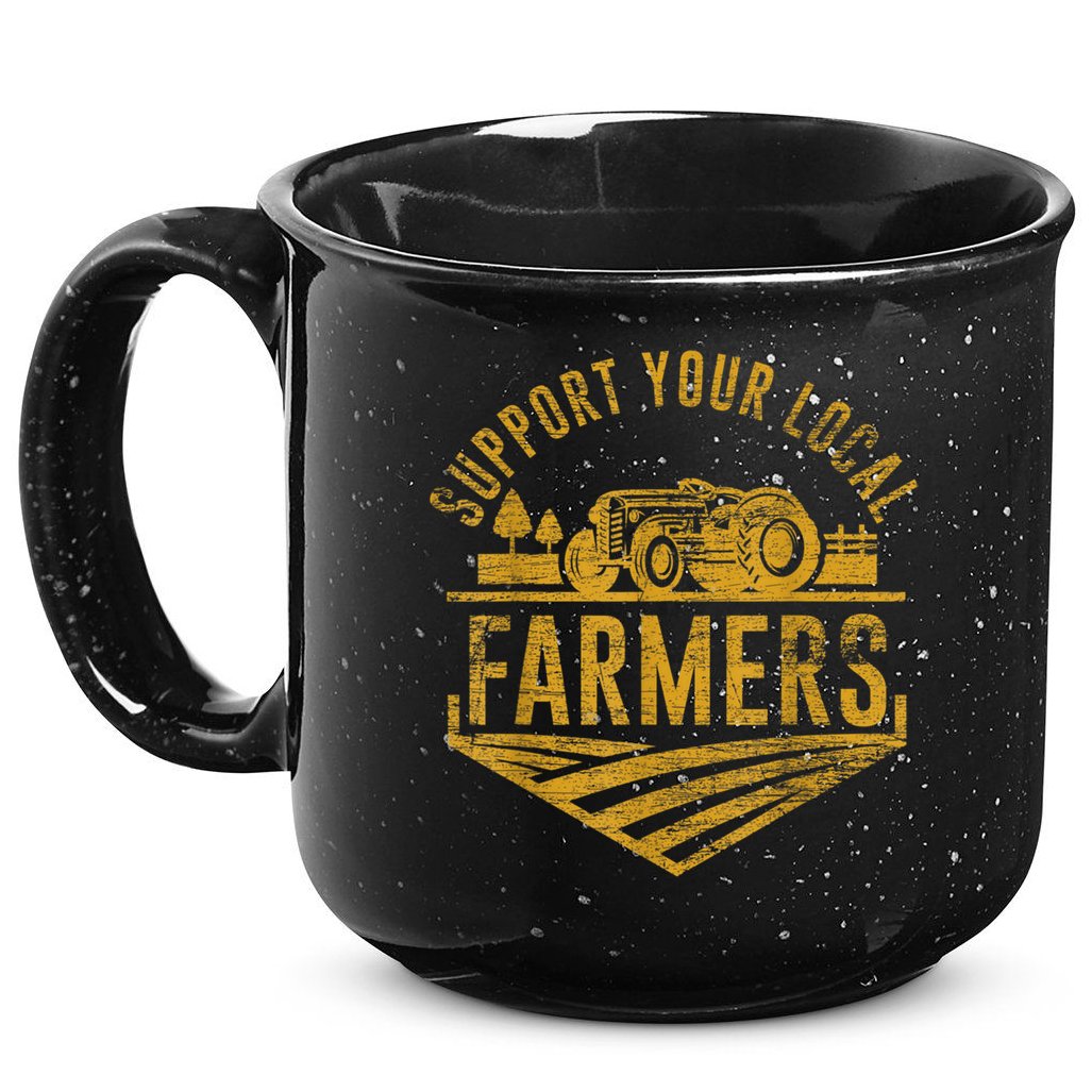 Support Your Local Farmers 15oz Campfire Ceramic Mug