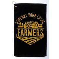 Support Your Local Farmers Golf Towel