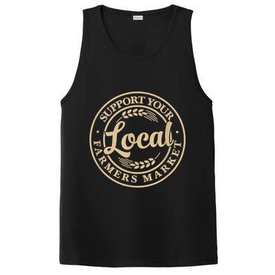 Support Your Local Farmers Market PosiCharge Competitor Tank