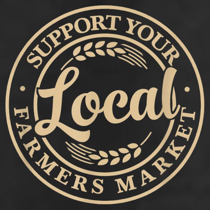 Support Your Local Farmers Market Golf Towel