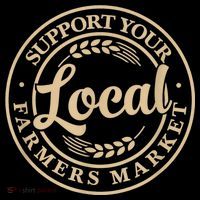 Support Your Local Farmers Market Short Acrylic Beanie