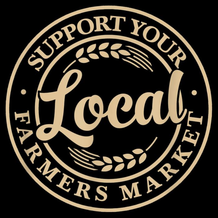 Support Your Local Farmers Market Zip Tote Bag
