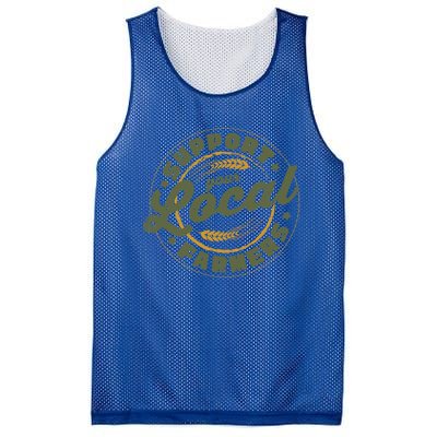 Support Your Local Farmers Great Gift Farming Rancher Farmer Great Gift Mesh Reversible Basketball Jersey Tank