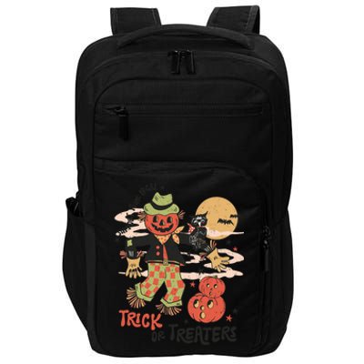 Support Your Local Trick Or Treaters Straw Owl Halloween Meaningful Gift Impact Tech Backpack