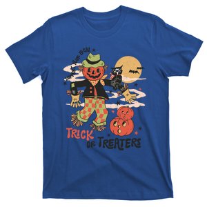 Support Your Local Trick Or Treaters Straw Owl Halloween Meaningful Gift T-Shirt