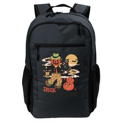 Support Your Local Trick Or Treaters Straw Owl Halloween Meaningful Gift Daily Commute Backpack