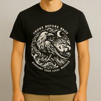 Support Your Local Murder Crows Before Bros Funny T-Shirt