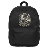Support Your Local Murder Crows Before Bros Funny 16 in Basic Backpack