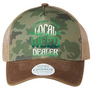 Support Your Local Weed Dealer Legacy Tie Dye Trucker Hat