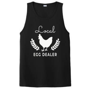 Support Your Local Egg Dealer Funny Chicken PosiCharge Competitor Tank