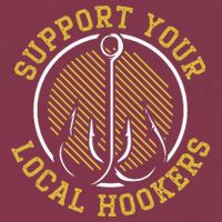 Support Your Local Hookers Fishing Fisherman Master Baiter 16oz Travel Tumbler