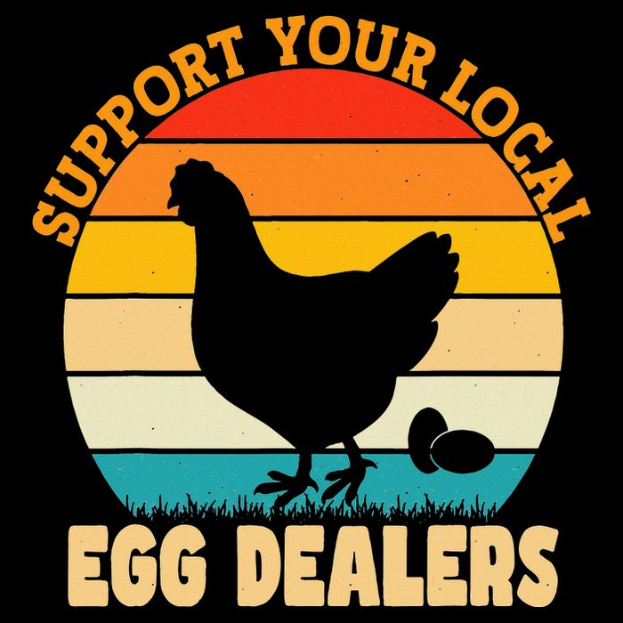 Support Your Local Egg Dealers Chicken Egg Lover City Backpack