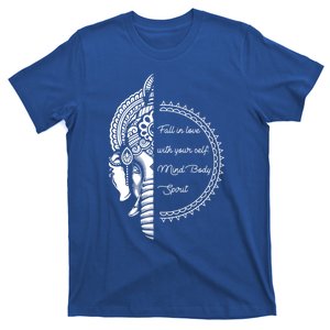 Spiritual Yoga Love Your Self Meditation Elephant Ganesha Gift T-Shirt