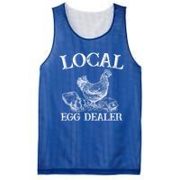 Support Your Local Egg Dealer Farmer Chicken Egg Lover Gift Mesh Reversible Basketball Jersey Tank