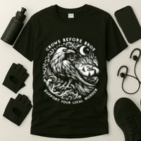 Support Your Local Murder Crows Before Bros Funny T-Shirt
