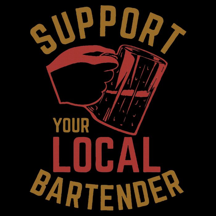 Support Your Local Bartender Mousepad