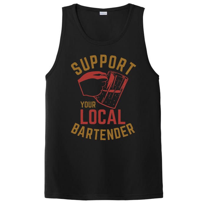 Support Your Local Bartender PosiCharge Competitor Tank