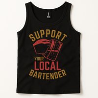 Support Your Local Bartender Tank Top