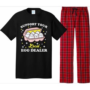 Support Your Local Egg Dealer, Farm Fresh eggs Funny farm Pajama Set