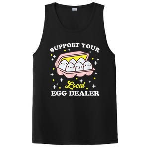 Support Your Local Egg Dealer, Farm Fresh eggs Funny farm PosiCharge Competitor Tank