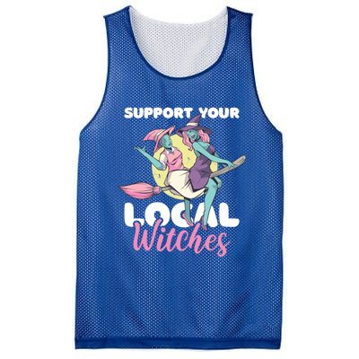 Support Your Local Witches Gift Mesh Reversible Basketball Jersey Tank