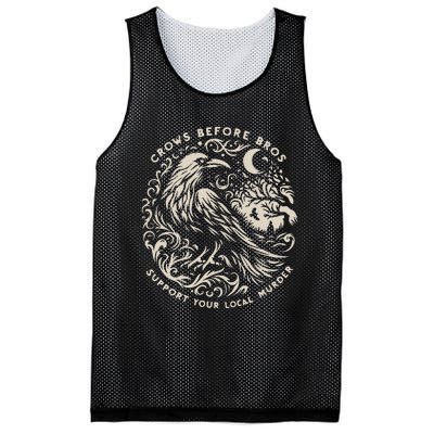 Support Your Local Murder Crows Before Bros Mesh Reversible Basketball Jersey Tank