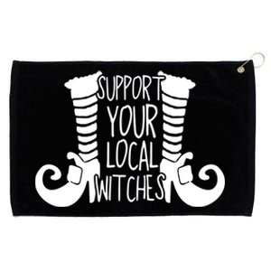 Support Your Local Witches Tees Funny Witch Funny Gift Grommeted Golf Towel