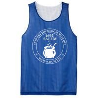 Support Your Local Witches The 1692 Witch Trials Of Salem Funny Gift Mesh Reversible Basketball Jersey Tank