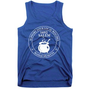 Support Your Local Witches The 1692 Witch Trials Of Salem Funny Gift Tank Top