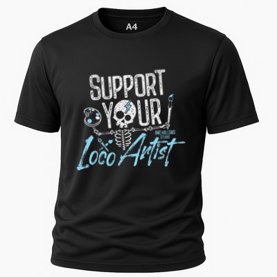 Support Your Loco Artist Creative Design Performance Shirt