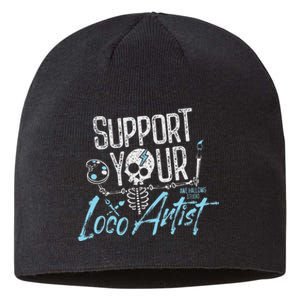 Support Your Loco Artist Creative Design Sustainable Beanie