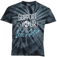 Support Your Loco Artist Creative Design Kids Tie-Dye T-Shirt