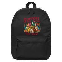 Support Your Local Cat Cult Retro Occult 16 in Basic Backpack