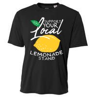 Support Your Local Lemonade Stand Cooling Performance Crew T-Shirt