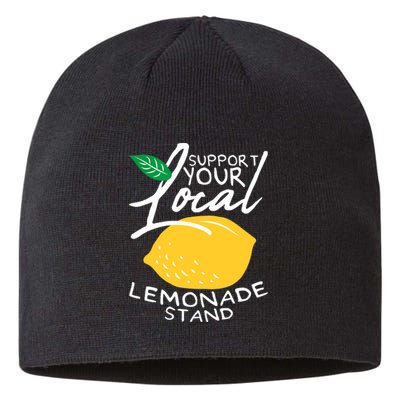 Support Your Local Lemonade Stand Sustainable Beanie