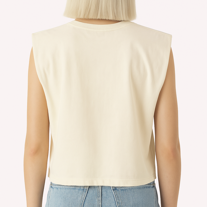 Support Your Local Tattoo Artist Garment-Dyed Women's Muscle Tee