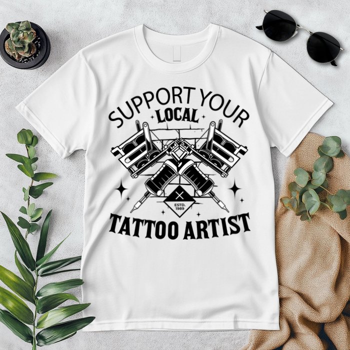 Support Your Local Tattoo Artist Premium T-Shirt
