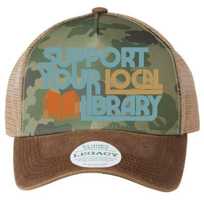 Support Your Local Library Legacy Tie Dye Trucker Hat