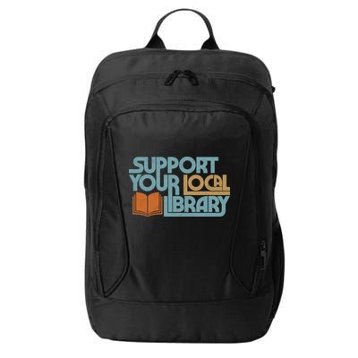 Support Your Local Library City Backpack