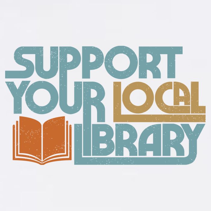 Support Your Local Library Hoodie