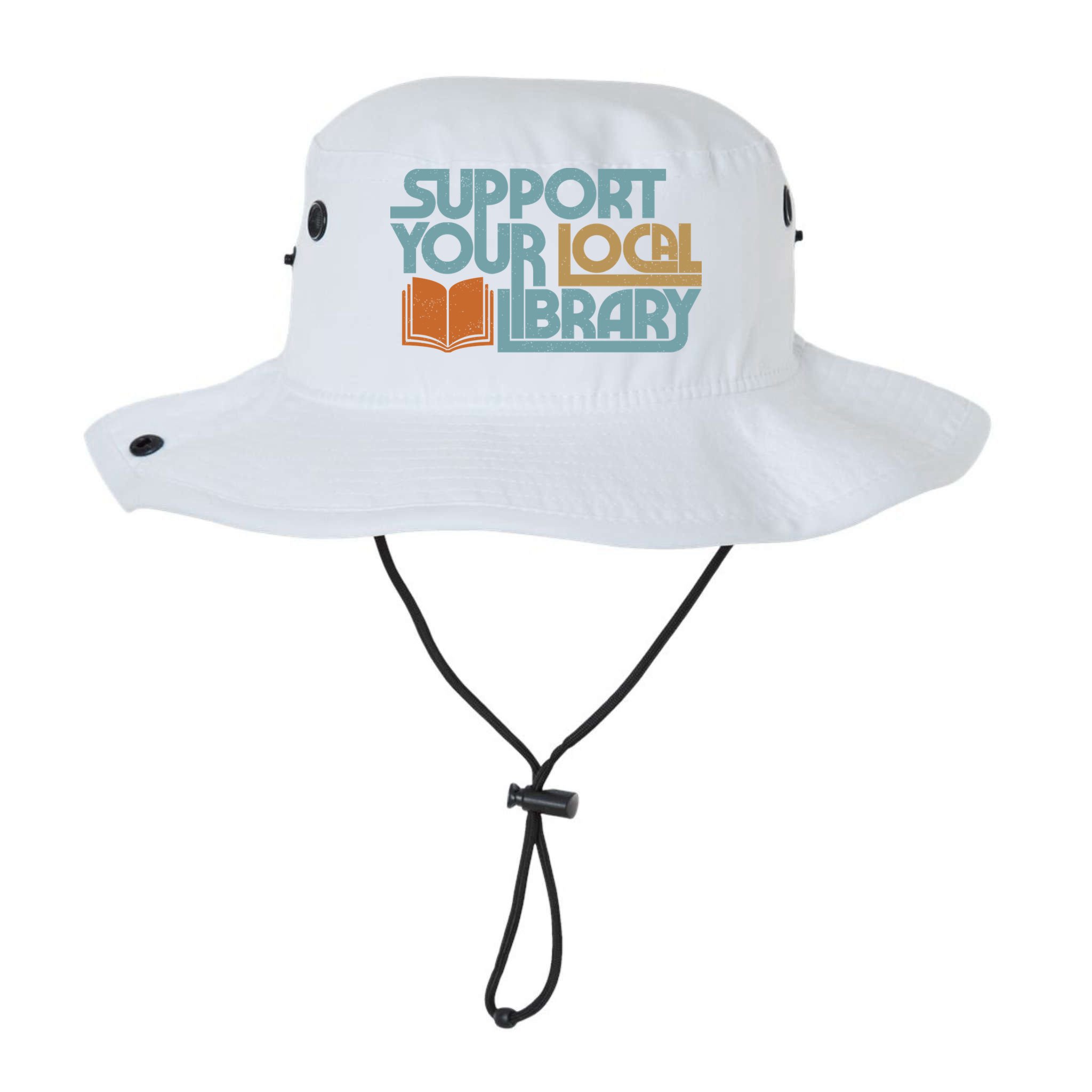 Support Your Local Library Bucket Hat