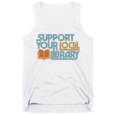 Support Your Local Library Tank Top