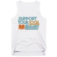 Support Your Local Library Tank Top