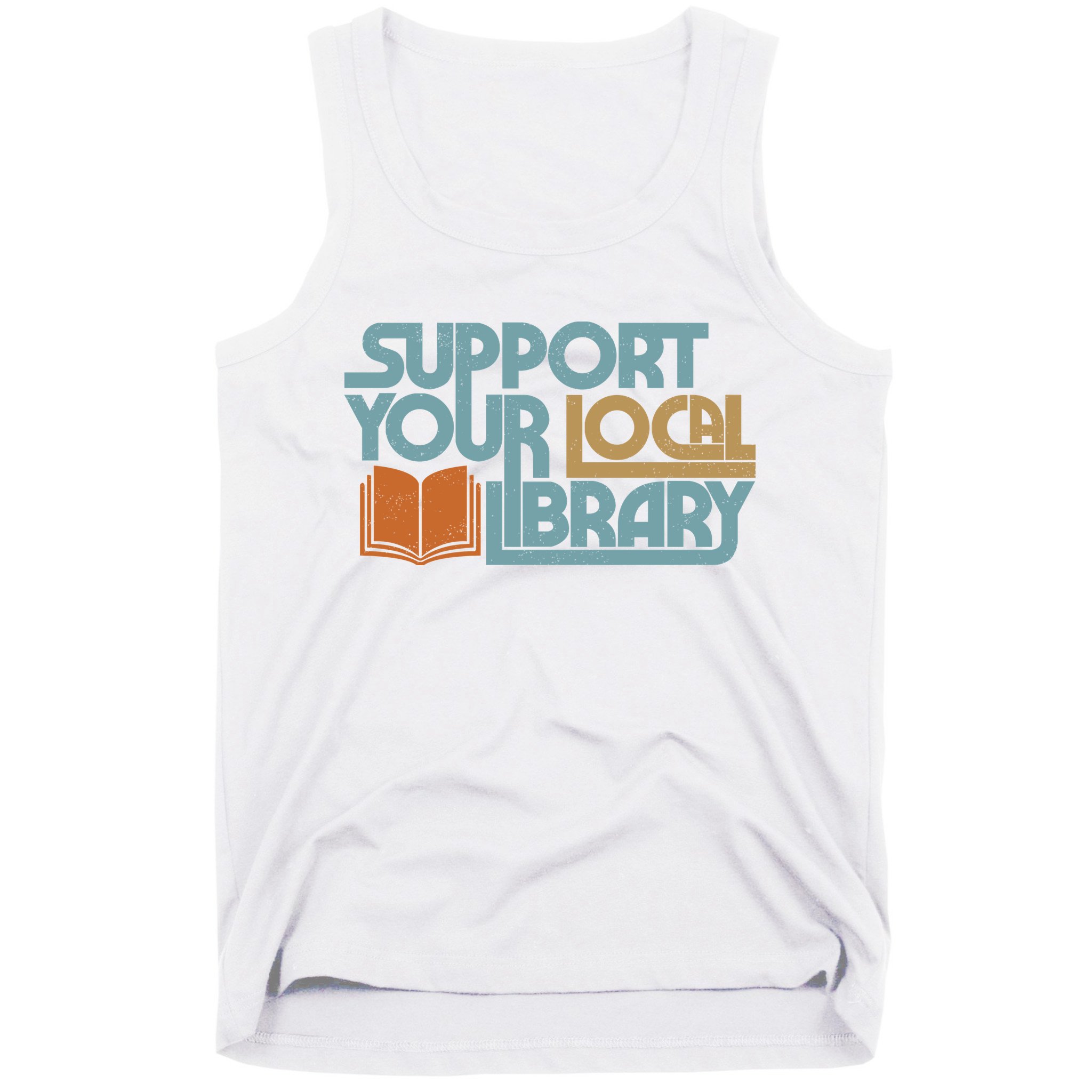 Support Your Local Library Tank Top
