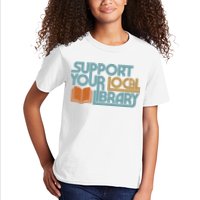 Support Your Local Library Kids T-Shirt
