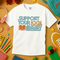 Support Your Local Library Kids T-Shirt